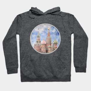 Saint Basil's Cathedral in Moscow, Russia Hoodie